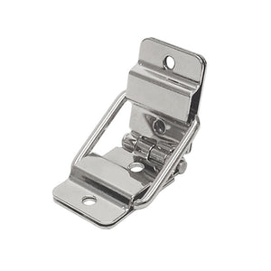 Nickel Small Heavy Duty Metal Strut Hinge for 95 Degree Chest Case Lid Opening