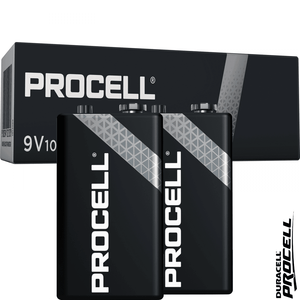 Procell 9V PP3 6LR1 ID1604 Batteries Box of 10