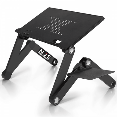 Adjustable Laptop / Tablet Stand With USB Fans Ideal For DJ Office
