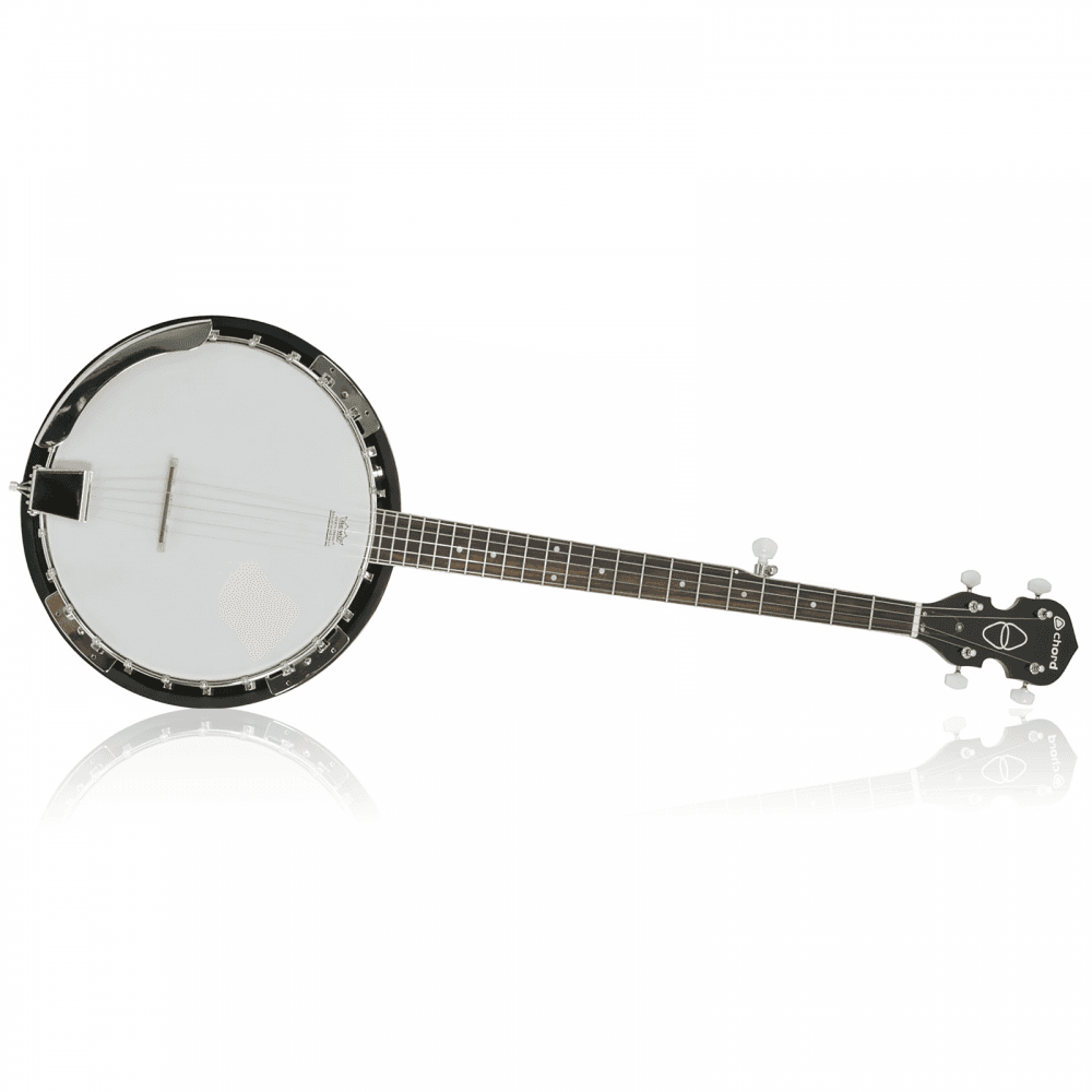 Mahogany 5 String Guitar Banjo fitted with Remo Heads – UK DJ