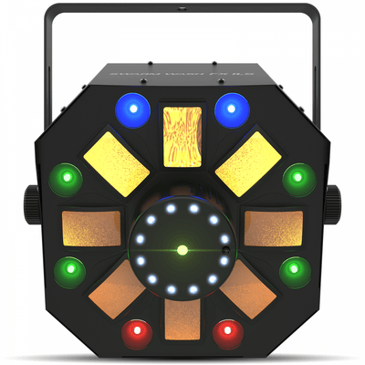 Chauvet DJ SWARM WASH FX ILS 4-in-1 Effect Derby Laser Strobe RGBUV Wash