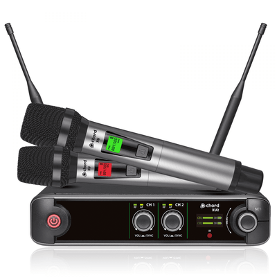 XU series UHF Double Handheld Microphone System