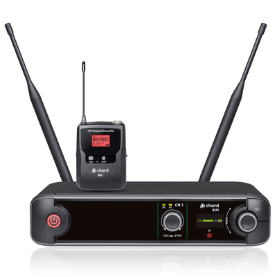 XU series UHF Single Headset Lapel Microphone System
