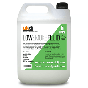 Dense Low Smoke Fluid 5L for Low Smoke ( Dry Ice Effect ) Machines