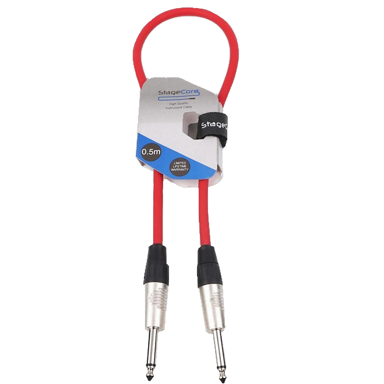 Core100 6.35mm Mono Jack Plug Instrument Cable