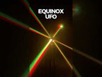 Equinox DJ UFO Lighting Effect Moving Head PAIR inc Lead