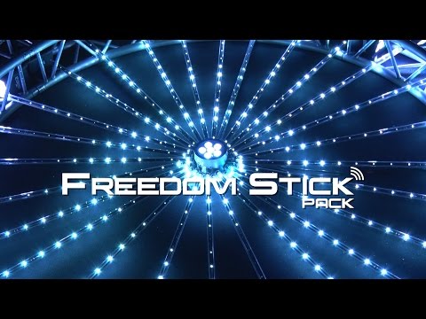 Freedom Stick x4 Pack LED Light Fixture inc RC & Bag