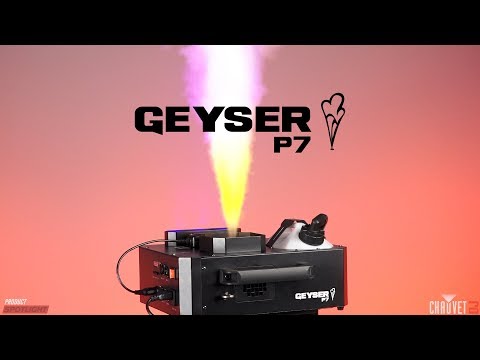 Vertical Fog Smoke Machine Geyser P7 1290w Inc Fluid