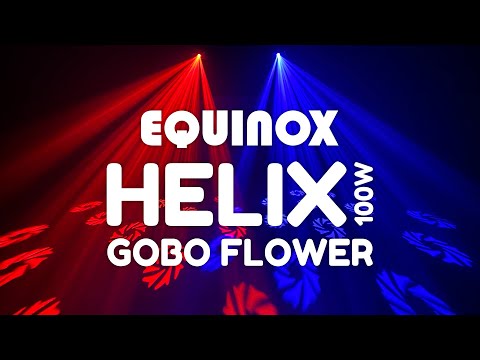 Helix HP 100W High Power Gobo Flower in White