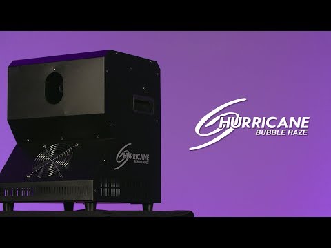 Chauvet Hurricane Bubble Haze Machine Inc Fluid