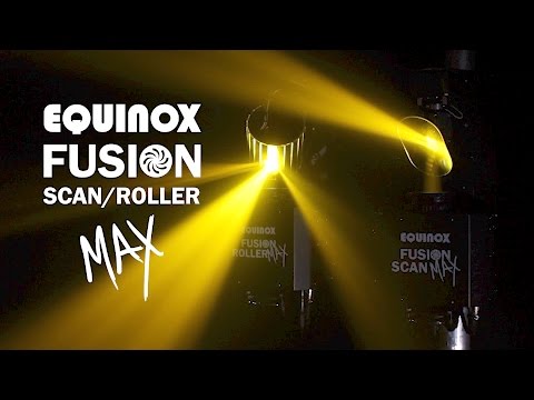 Fusion Scan MAX MKIII 30W LED DMX DJ Lighting Scanner