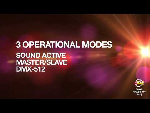 Quad Phase HP 32w LED DMX Room Filling Party Disco Lighting FX