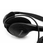 Black Retro Studio Stereo Headphones SH30T Volume Control 5M Lead