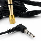 Black Retro Studio Stereo Headphones SH30T Volume Control 5M Lead