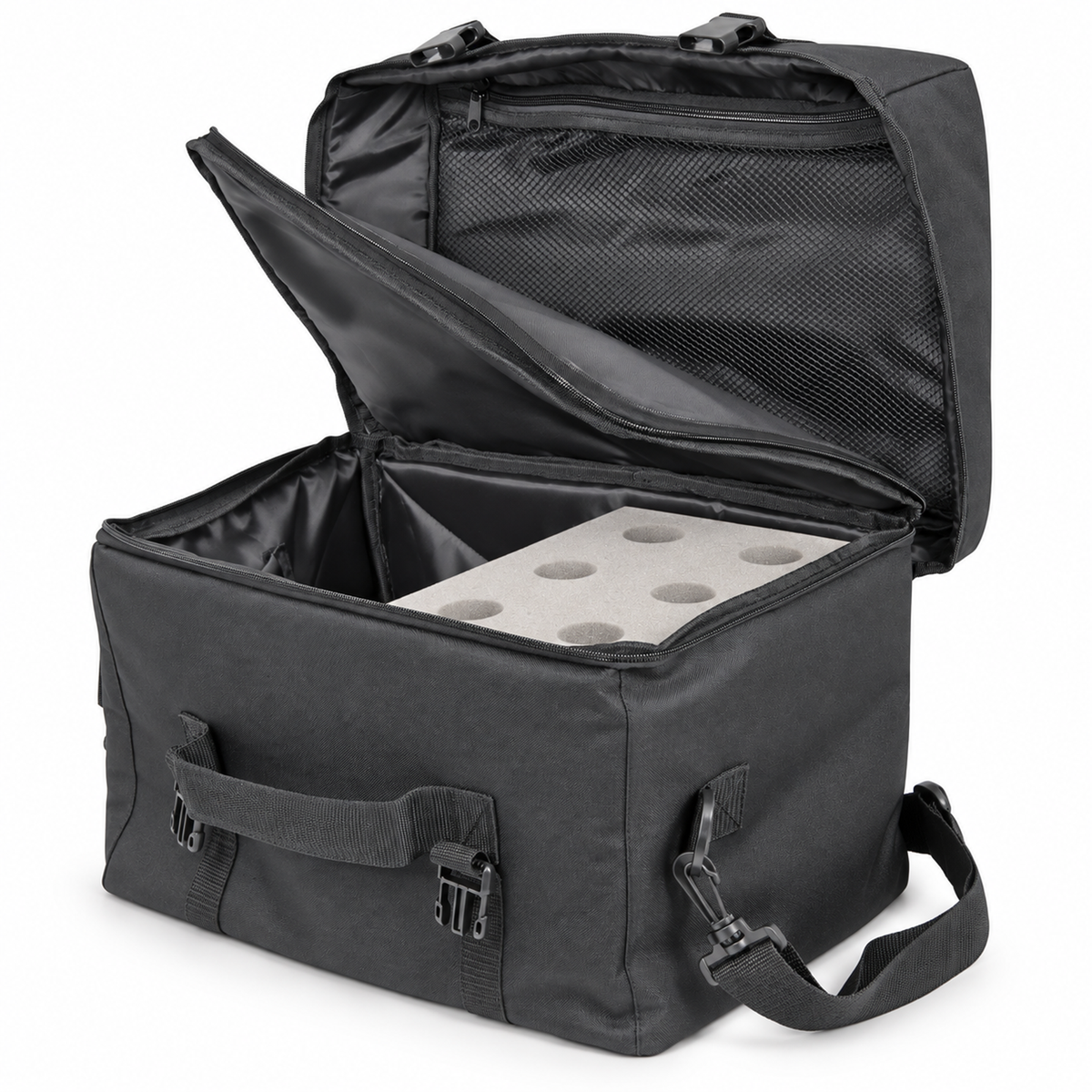 CM-6B Microphone Bag Case Foamed for 6 Mics