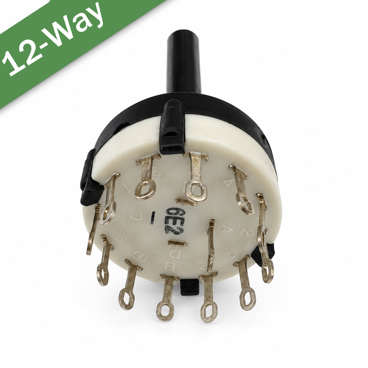 Enclosed Rotary Selector Switch 4-Way 6-Way or 12-Way Make Before Break