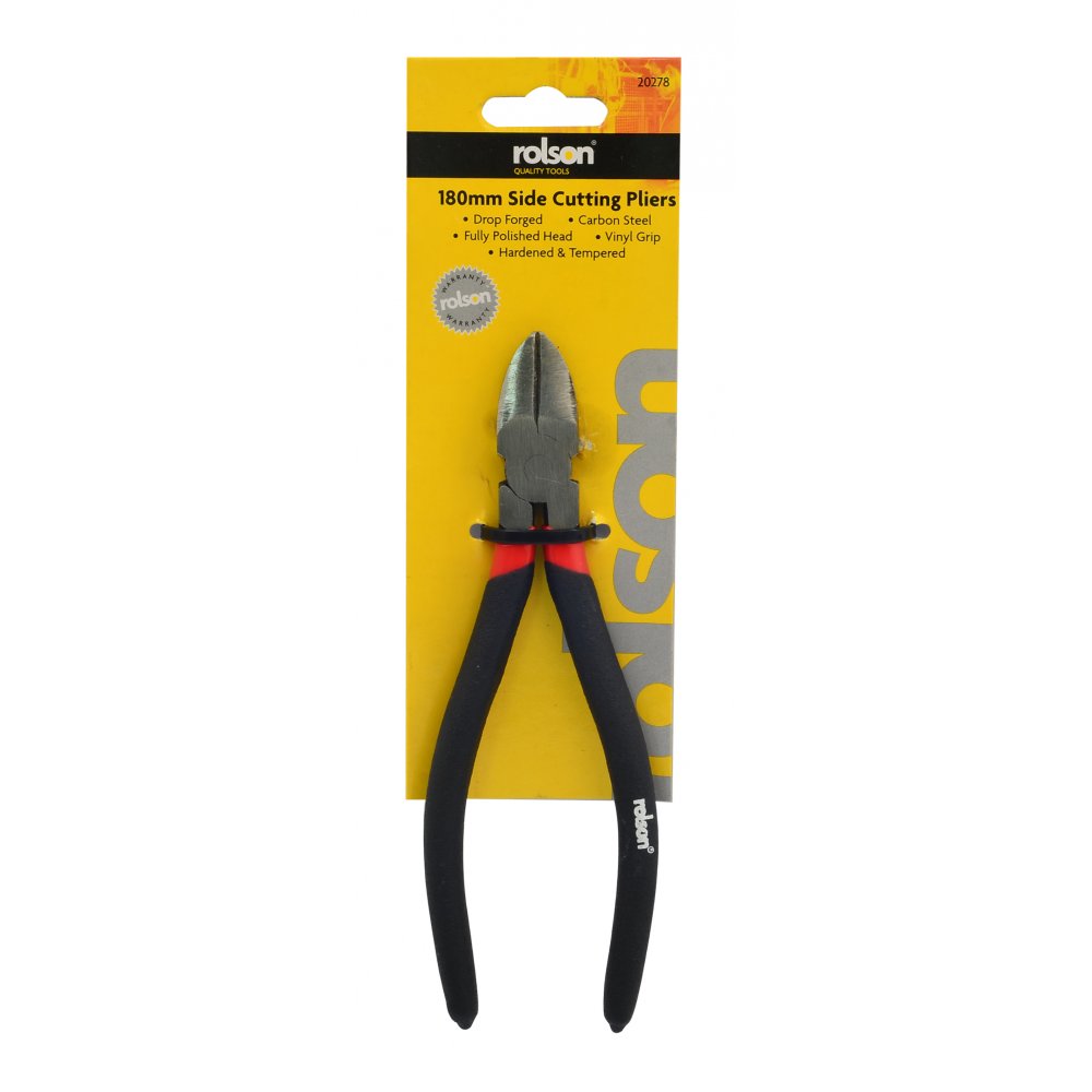 Rolson 180mm Side Cutting Pliers