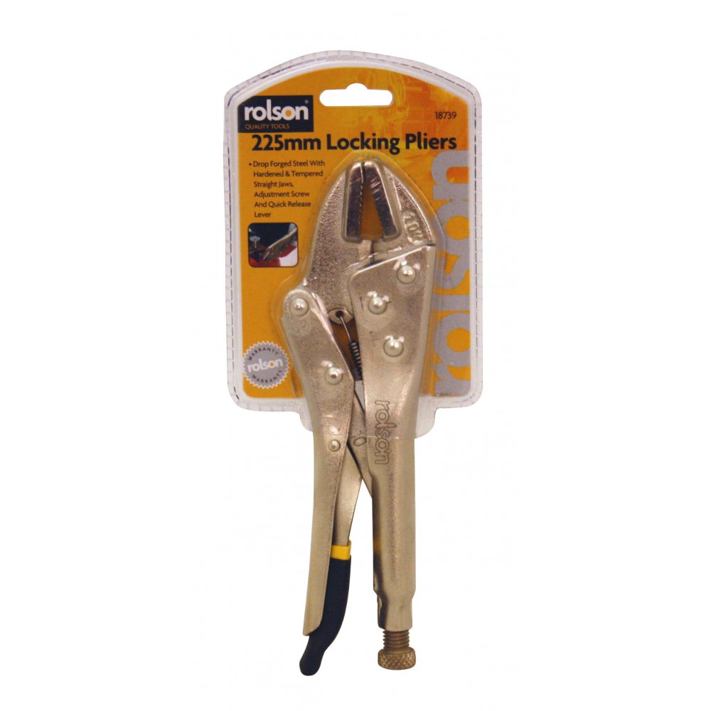 Rolson 250mm Locking Pliers