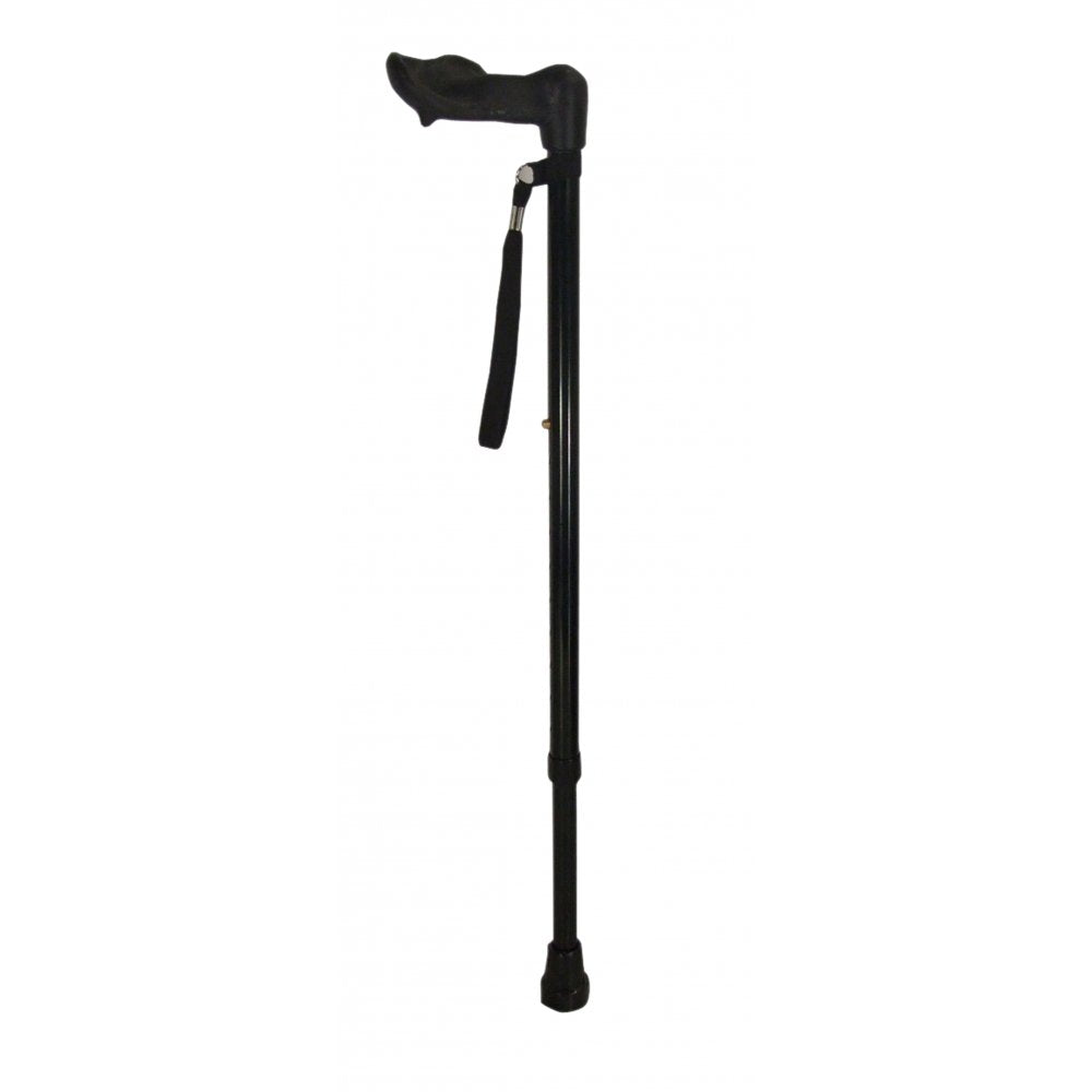 Right & Left Handed 2 Section Ergonomic Walking Stick