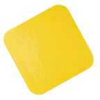 Tenura Anti Slip Silicone Rubber Square Coaster (Pack of 4)