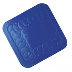 Tenura Anti Slip Silicone Rubber Square Coaster (Pack of 4)