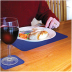 Silicone Rubber Anti Slip Rectangular Mat 18x25cm