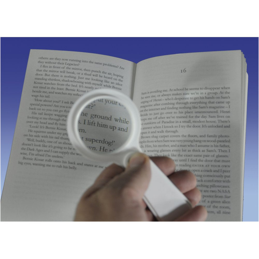Handheld Magnifier with Light