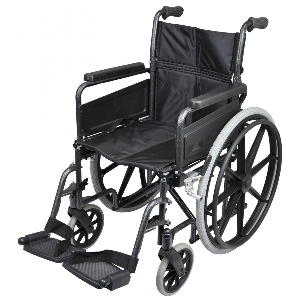 Deluxe Self Propelled Steel Wheelchair