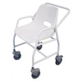 Hythe Adjustable Mobile Shower Chair with Castors