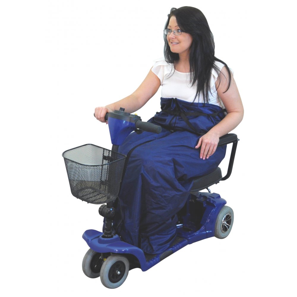Scooter Cosy Fleece-Lined Navy Blue Large WaterProof