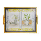 Wooden Lap Tray with Cushion