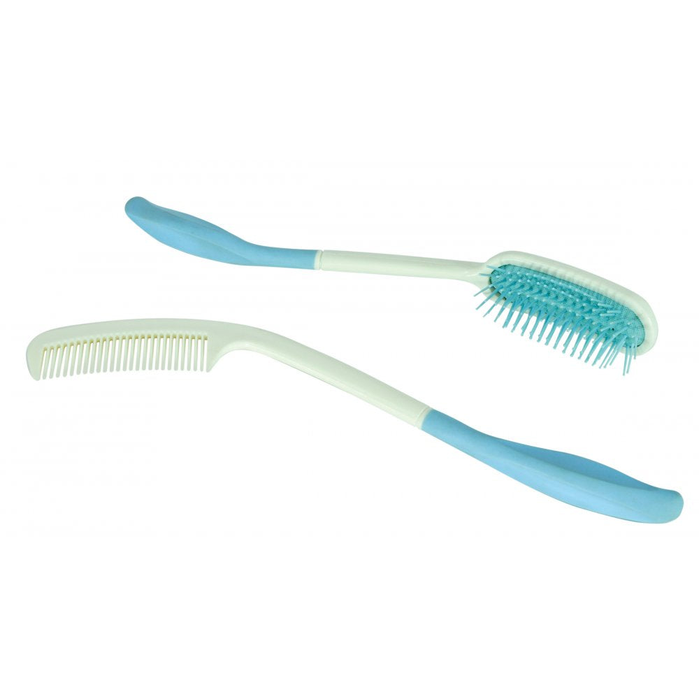 Long-Handled Brush and Comb Set