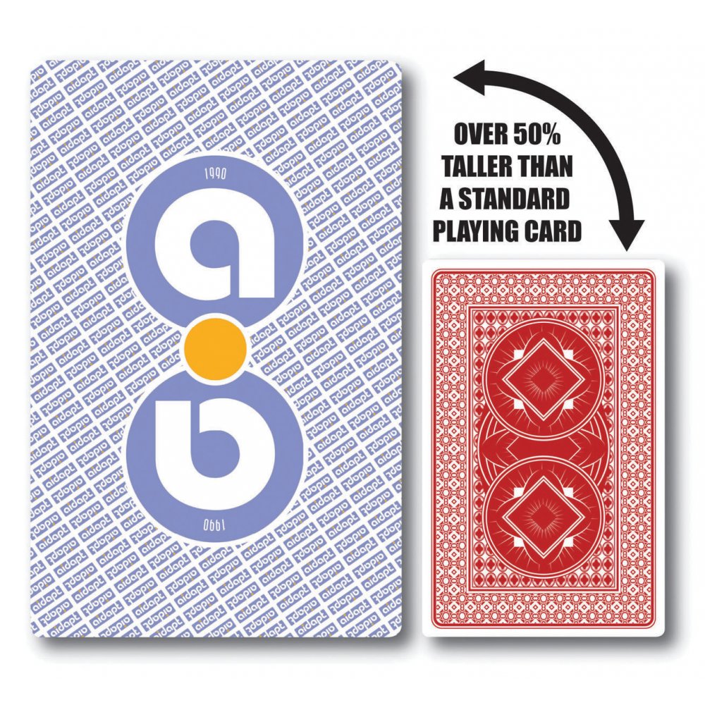 Large Print Playing Cards Visually Impaired Sight Aids