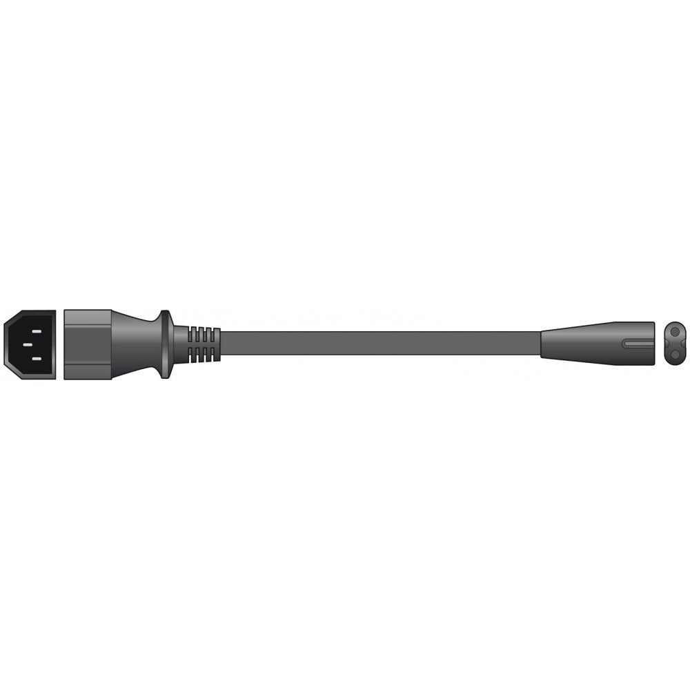 IEC TO FIG-8 Lead 2M Adaptor Type Black