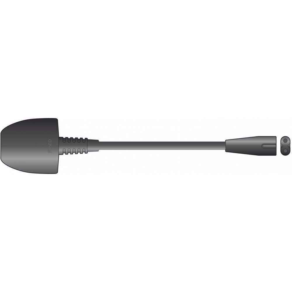 Standard Figure 8 Connector to UK 13A Plug FIG8 Lead 1.5M