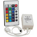 LTC22IR RGB Tape Controller with 24 Key IR Remote