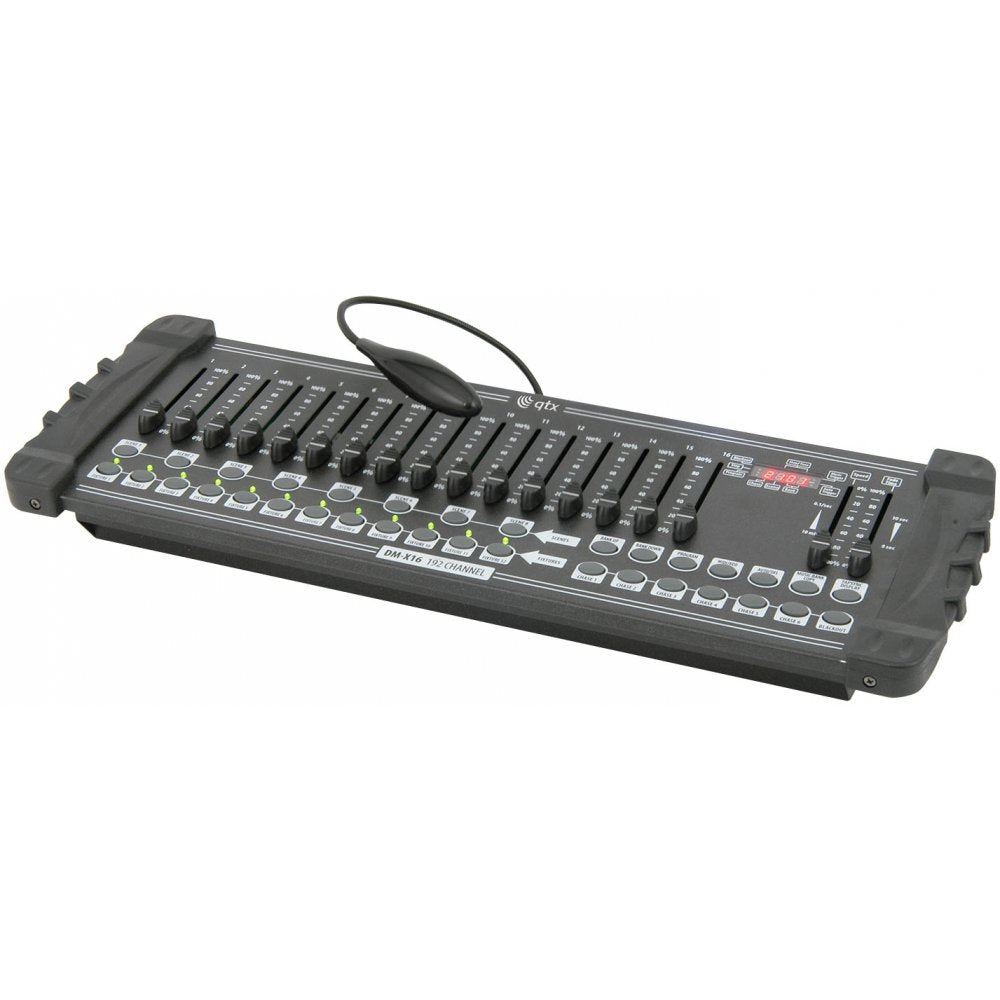 DM-X16 192 Channel DMX Controller LED Display With Midi Connection