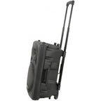 QR-Series Portable 12" PA Unit Twin VHF Radio Mics USB SD & Remote