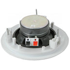 4 x 35w 8ohm White Ceiling Speaker 130mm 5"
