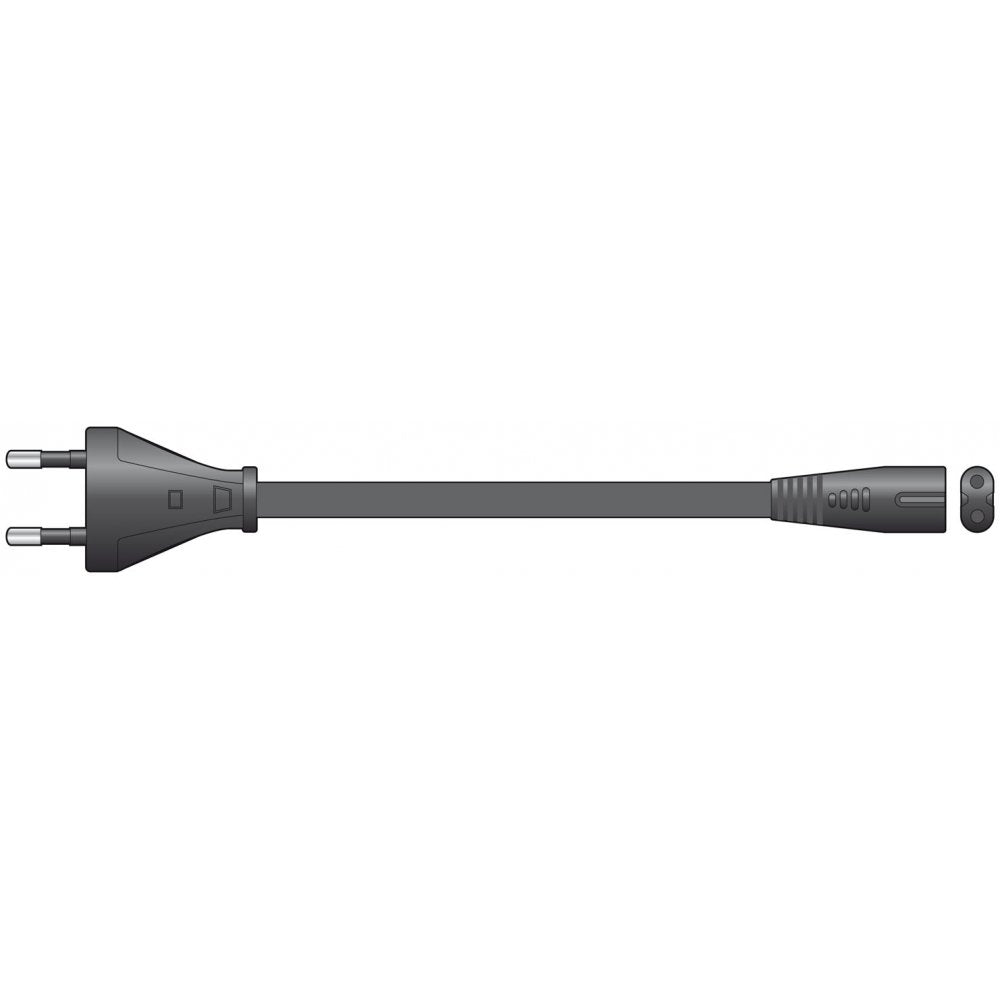 FIG-8 UK Mains Power Lead & FIG8 Euro Version 1.5M 5M & 10M
