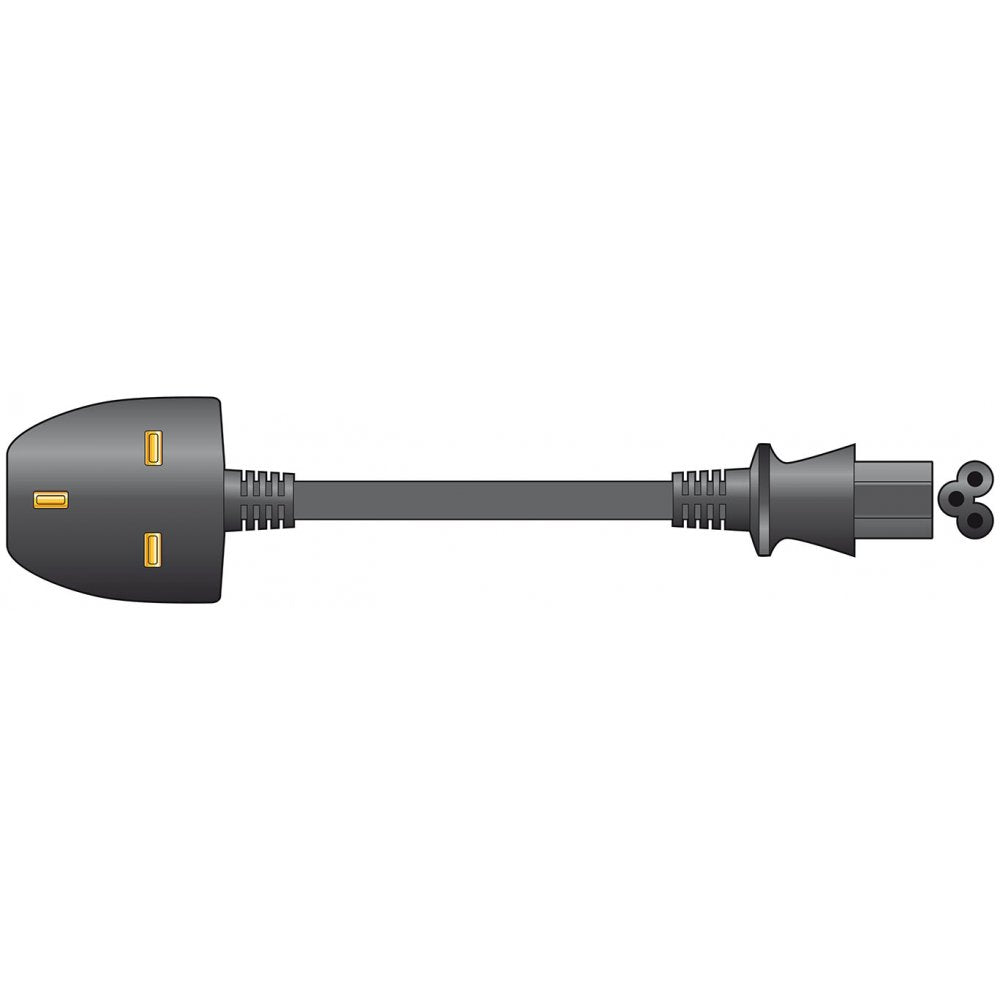 Clover Leaf UK Mains Power Lead 3A 2M