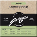 Set of 4 High Quality Clear Nylon Ukulele Strings