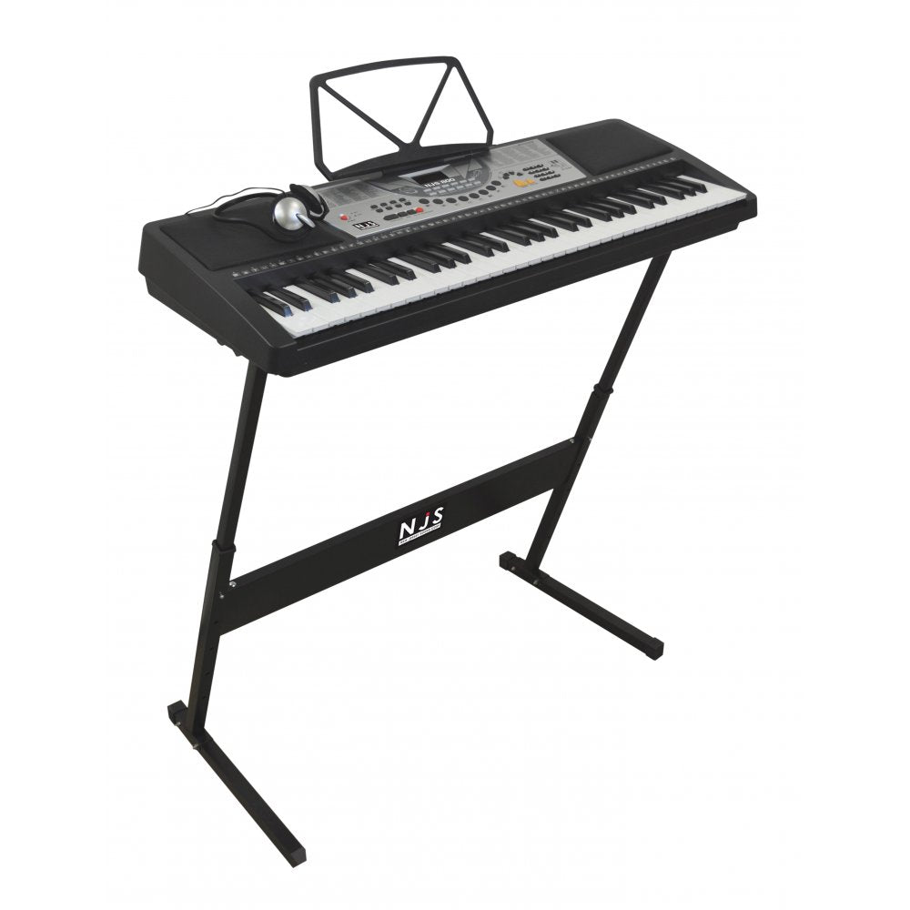61 Key Full Size Digital Electronic Keyboard Kit Inc Stand & Headphones
