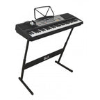 61 Key Full Size Digital Electronic Keyboard Kit Inc Stand, Stool & Headphones