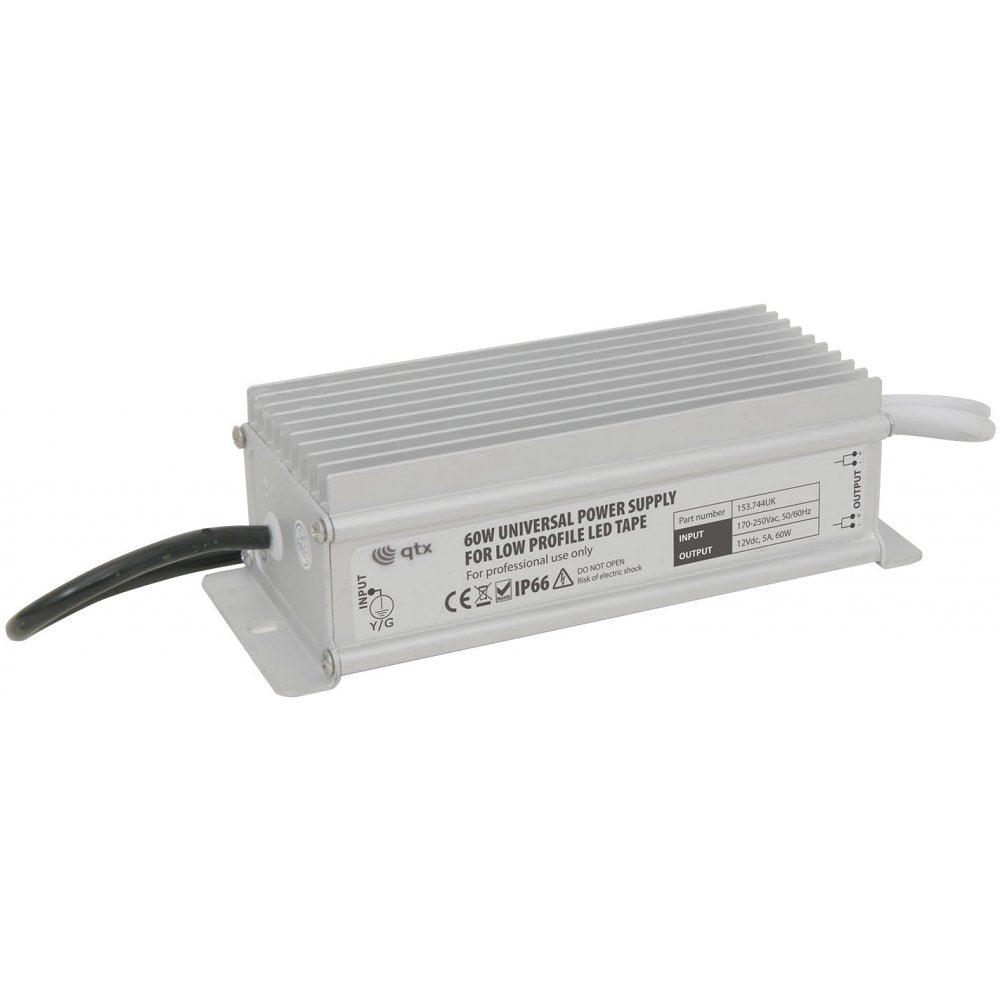 Professional Universal 12Vdc Power Supplies 2.5A to 12.5A 30W-150W Versions