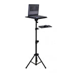 Lightweight Adjustable ( Height & Tilt ) Tripod Laptop Stand with Mouse Shelf
