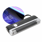 Compact UV Blacklight With Built in Torch - Bank Note Checking