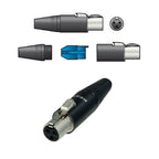 Rean RT3FC-B Mini Female 3 Pin XLR Line Connector