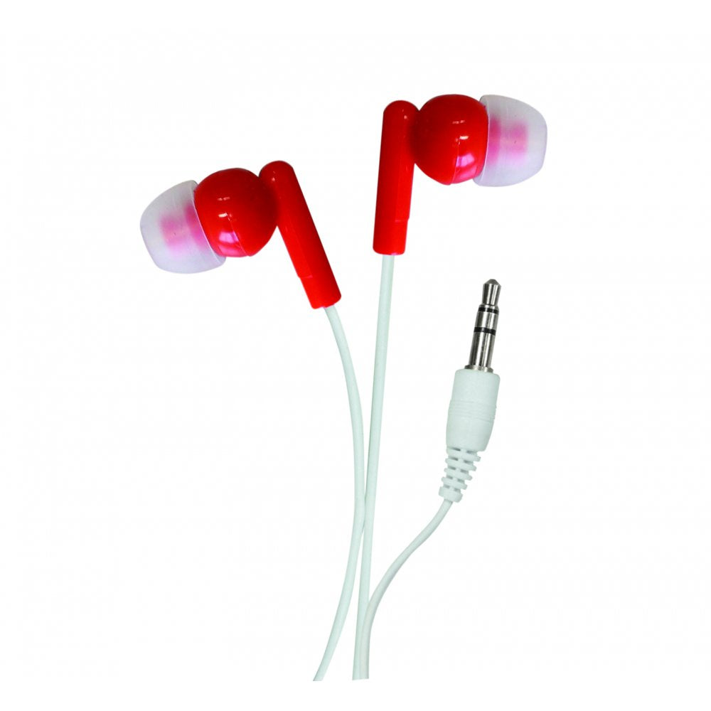 Super Soft In-Ear Stereo Earphones Ear Buds 50 Pairs Bulk