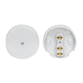 White Plastic Mains Junction Box 3 Terminals 30A Rated